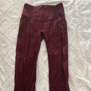 lululemon 3/4 length leggings